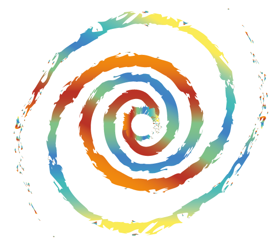 Kraftwerk Logo Element Regenbogen