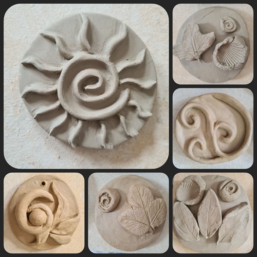 Fotocollage mit Tonbildern